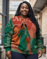 Aries Girly Damen Sweatshirts in Übergröße